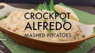 Crockpot Alfredo Mashed Potatoes [upl. by Paapanen]