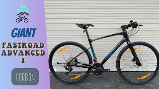 Giant Fastroad Advanced 1 2024Carbon Xe đường dài tay thẳng khung sườn carbon siêu nhẹ tốc độ cao [upl. by Atiuqahs]