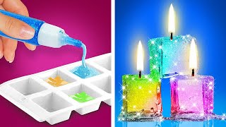 IDEAS MUY FÁCILES PARA HACER VELAS [upl. by Talyah]