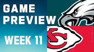 Philadelphia Eagles vs Kansas City Chiefs  2023 Week 11 Game Preview [upl. by Ellehcam]