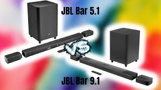 JBL Soundbar 51 vs JBL Soundbar 91 [upl. by Jew]