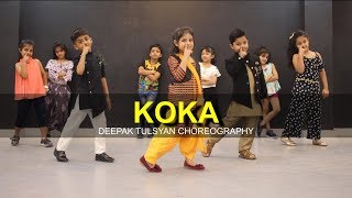 KOKA DANCE  Jr Kids  Badshah  Deepak Tulsyan Choreography  G M Dance [upl. by Abekam]