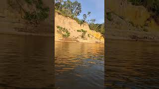 Atardecer en el Rio Parana fishing paisajes pesca rio kayakfishing travesia [upl. by Ytok]