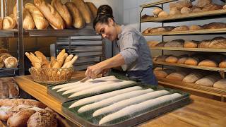 The legendary artisan bread bakery AMAZING Turkish Baker [upl. by Aerdnua]