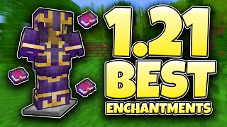 NEW Minecraft 121 Enchantment Guide  Best Enchantments for EVERY Weapon Tool amp Armor [upl. by Isola]