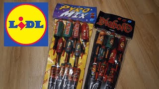 RAKIETY Z LIDLA 💥 Zestaw Sylwestrowy Pyro Mix i Rakiety Diabolo  Lidl Fajerwerki 20232024 [upl. by Eedebez]