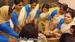 നാദാംബിക വനിത ശിങ്കാരിമേളംDubai ഓണം [upl. by Eniamrahs]