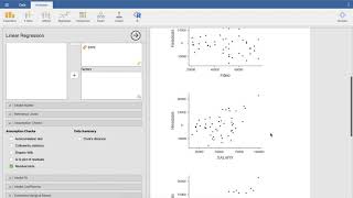 Residuales  Heterocedasticidad ejemplo en Jamovi [upl. by Ayal798]