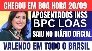 🔴CHEGOU AGORA BPCLOASAPOSENTADOS PENSIONISTAS NOVA VITÓRIA CONFIRMADA AGORA 2009 [upl. by Sucy182]