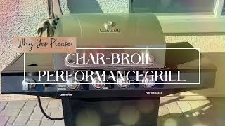 CharBroil Performance Series 4 Burner Gas Grill Review [upl. by Leban]