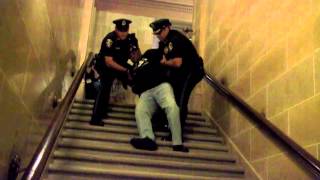 Vietnam Veteran Abused by Wisconsin Capitol Cops August 1 2013 [upl. by Moclam]