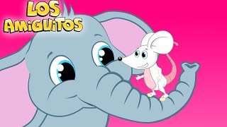 El Elefante y El Raton cancion infantil  Los Amiguitos Canciones Infantiles [upl. by Eak6]