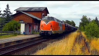 Gleisbau in Echem II V 200 auf dem Weg nach Lüneburg KBS 145 [upl. by Aralomo922]