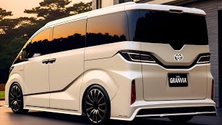 Beautiful Premium MiniVan😎 NextGeneration 2024 Toyota Granvia [upl. by Neraa]