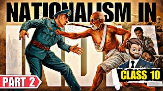 Nationalism In India class 10 Part 2  ANIMATED” Class 10 History Chapter 2  Nationalism in India [upl. by Morly]