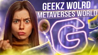 ⚡ GEEKZ WORLD ⚡ MULTIVERSE OF METAVERSES ⚡ UTILITY TOKEN ⚡ [upl. by Anwahsit]