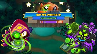 Btd6 Boss Rush 6 115 Pops Stage One  Bloonarius [upl. by Pantia]