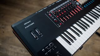 Roland Fantom Workstation Keyboard  Overview and Demonstration [upl. by Foushee]