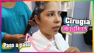 CIRUGÍA CAPILAR ORGANICA PASO A PASO  VLOG ♡│Mirianny [upl. by Brad]