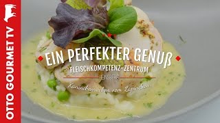 Rezept für Kaninchenrücken mit Risotto [upl. by Tebor]