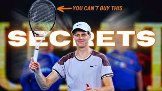 The Secrets Behind Sinners Racquet Setup [upl. by Nnovahs498]