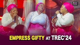 Empress Gifty in Tears as she performs at TREC’24 😭😭😭 [upl. by Einwahs]