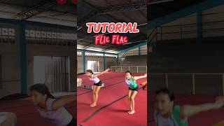 Tutorial flic flac 🥷🔥 gymnasticscoach gymnasticsflex [upl. by Chrysler]