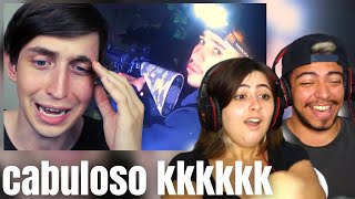 SENSACIONAL KKKKK REACT FELCA 3 marmanjo caçando fantasmaKKKKKKK  CASALZINHO [upl. by Udela]