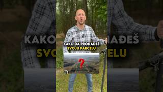 Kako da pronađeš svoju parcelu u samo nekoliko koraka 🧐😎geometar geometrija geodezija [upl. by Olenta428]