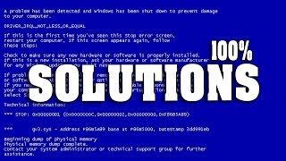 How to fix Blue screen Errors in windows 78 all computing format Permanent Solution [upl. by Conrado]