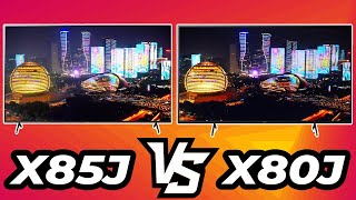 Sony X85J VS Sony X80J Standard Mode Picture Comparison [upl. by Nyleve]