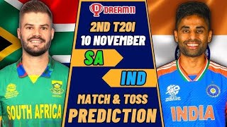 South Africa vs India 2nd T20 Toss prediction  Sa vs Ind toss kon jitega  today match prediction [upl. by Burford842]