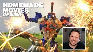 Homemade Movies Rewind TRANSFORMERS AGE OF EXTINCTION Dustin Reacts [upl. by Ilsa606]