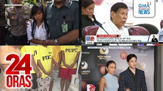 24 Oras Part 1 PBBM sa pagbibigay ng executive clemency kay Veloso We will see atbp [upl. by Nnahtur]