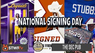 The SEC Pub  NationalSigningDay CFP Playoffs [upl. by Angelita]