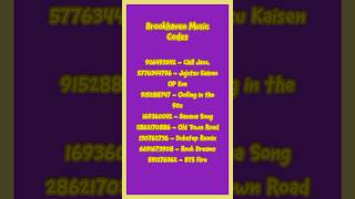 Brookhaven Music Codes Revealed roblox brookhaven [upl. by Busch]