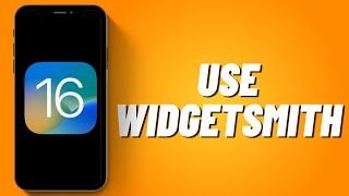 How To Use WidgetSmith iOS 16 2023 [upl. by Doyle]