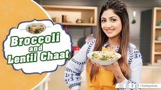 Broccoli amp Lentil Chaat  Shilpa Shetty Kundra  Healthy Recipes  Nutralite [upl. by Funda]