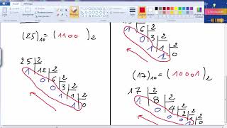 Exercice 5  Système de Numération convertir décimal en binaire [upl. by Airdnahs107]