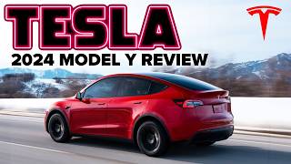 2024 Tesla Model Y Review  The Best Still Has Some Flaws [upl. by Anilem]