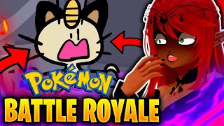 POKEMON THROWIN HANDS  Pokemon Battle Royale Reaction [upl. by Pellet]