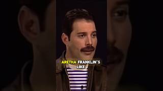 Freddie Mercury talks about Aretha Franklin [upl. by Cthrine]