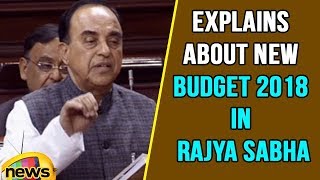 Subramanian Swamy Explains About New Budget 2018 In Rajya Sabha  Mango News [upl. by Ribaudo]