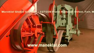 Manek  Strip MicroPerforation Machine Model PSM02 [upl. by Kcirted]