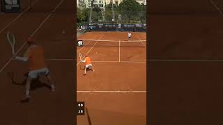 Corentin Moutetin orange Vs Nocoloz Basilashvilli atptennis [upl. by Onurb]