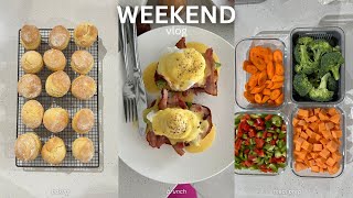 WEEKEND VLOG  Hollandaise Sauce Recipe  Let’s Meal Prep [upl. by Danni]