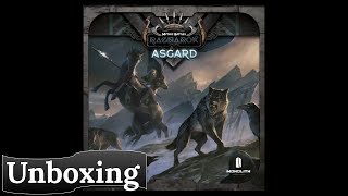 Mythic Battles Ragnarok Asgard Unboxing [upl. by Erdeid865]