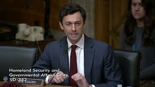 Sen Ossoff Presses USPS Board of Governors Nominees to Improve Mail Delivery in Georgia [upl. by Nosila]