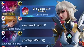 TOP GLOBAL BEATRIX NEW RECOMMENDED BUILD FOR THIS NEW SEASON ON SOLO RANK please try [upl. by Damek604]