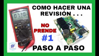 ✅REVISION PASO A PASO DE UNA TARJETA ELECTRONICA PARTE 1 [upl. by Axia]